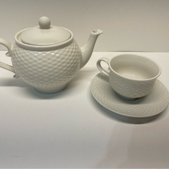 VTG. A TELEFLORA TEAPOT, CUP, SAUER - Picture 2 of 15